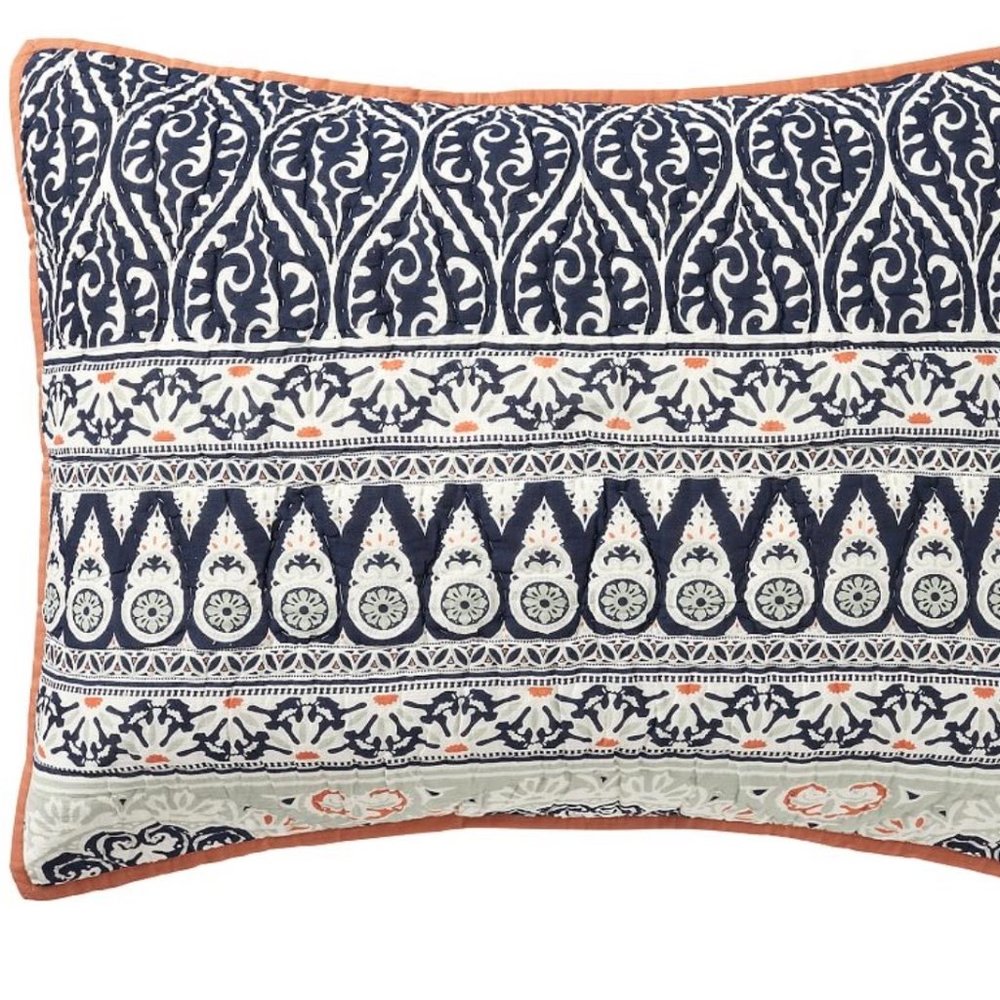 Pottery Barn Pia Cotton Quilted Standard Sham